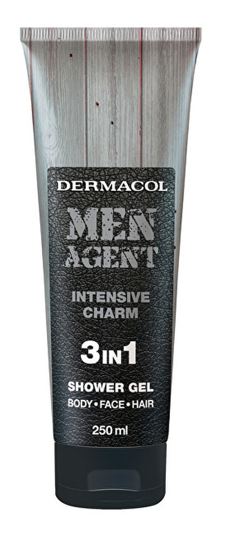 Dermacol Sprchový gel pro muže 3v1 Intensive Charm Men Agent (Shower Gel) 250 ml man