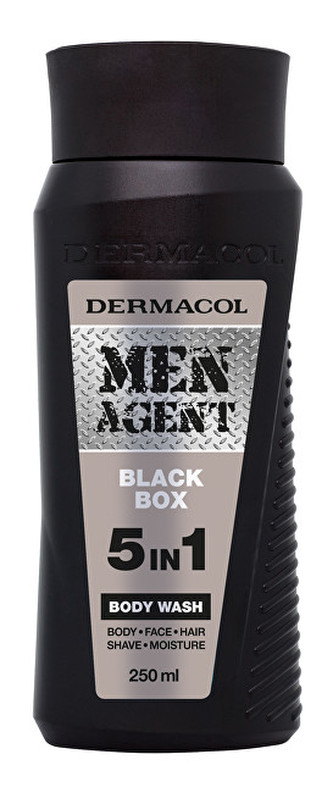 Dermacol Sprchový gel pro muže 5v1 Black Box Men Agent (Body Wash) 250 ml man