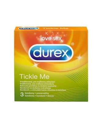 Durex Kondomy Tickle Me Kondomy Tickle Me - Varianta 3 ks man