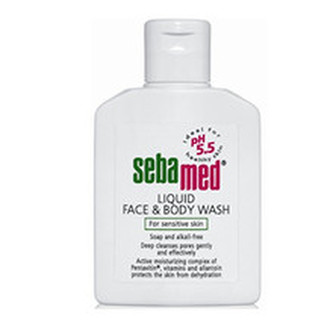Sebamed Mycí emulze na obličej a tělo Classic (Liquid Face & Body Wash) 200 ml woman