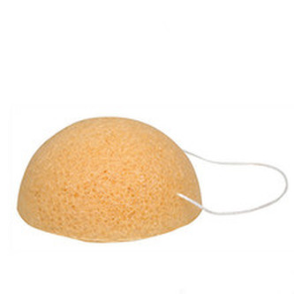 Sefiros Konjaková přírodní houbička (Konjac Sponge Sand Yellow) woman