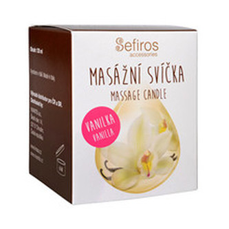 Sefiros Masážní svíčka Vanilka (Massage Candle) 120 ml unisex