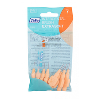 TePe Mezizubní kartáčky Exra Soft 8 ks Mezizubní kartáčky Exra Soft 8 ks - Varianta 0,45 mm oranžový unisex TePe Mezizubní kartáčky Exra Soft 8 ks Mezizubní kartáčky Exra Soft 8 ks - Varianta 0,45 mm oranžový unisex