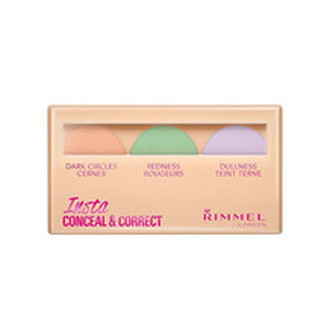 Rimmel Paletka korektorů na pleť (Insta Conceal & Correct Palette) 9 g Paletka korektorů na pleť (Insta Conceal & Correct Palette) 9 g - Odstín 001 woman