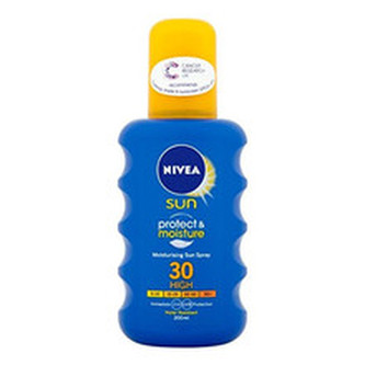 Nivea Hydratační sprej na opalování OF 30 Sun (Protect & Moisture Sun Spray) 200 ml unisex