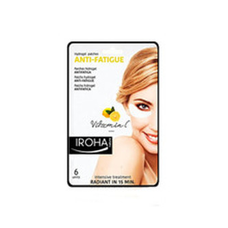 Iroha Hydrogelové polštářky pod oči pro unavenou pleť s vitamínem C (Anti-Fatigue Hydrogel Patches Vitamin C) 6 ks woman