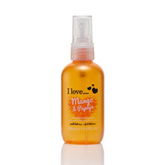 I Love Osvěžující tělový sprej s vůní manga a papáji (Mango & Papaya Refreshing Body Spritzer) 100 ml woman