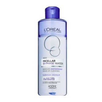 L´Oréal Paris Dvoufázová micelární voda pro všechny typy pleti včetně citlivé Skin Expert (Micellar Bi-Phase Water) 400 ml woman