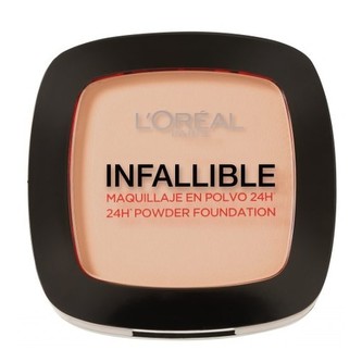 L´Oréal Paris Kompaktní pudr pro přirozený vzhled pleti Infallible 24H (Powder Foundation) 9 g Kompaktní pudr pro přirozený vzhled pleti Infallible 24H (Powder Foundation) 9 g - Odstín 225 Beige woman