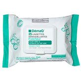 Evoluderm Odličovací vlhčené ubrousky na oči a krk pro normální a smíšenou pleť (Make Up Remover Wipes) 25 ks woman