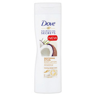 Dove Pečující tělové mléko Nourishing Secrets (Body Lotion) Pečující tělové mléko Nourishing Secrets (Body Lotion) - Objem 250 ml woman