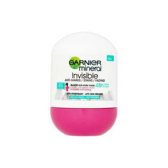Garnier Minerální Antiperspirant Roll-on 48H Mineral Invisible 50 ml woman