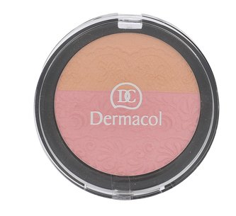 Dermacol DUO tvářenka s reliéfem krajky (Duo Blusher) 8,5 g DUO tvářenka s reliéfem krajky (Duo Blusher) 8,5 g - Odstín č.1 woman