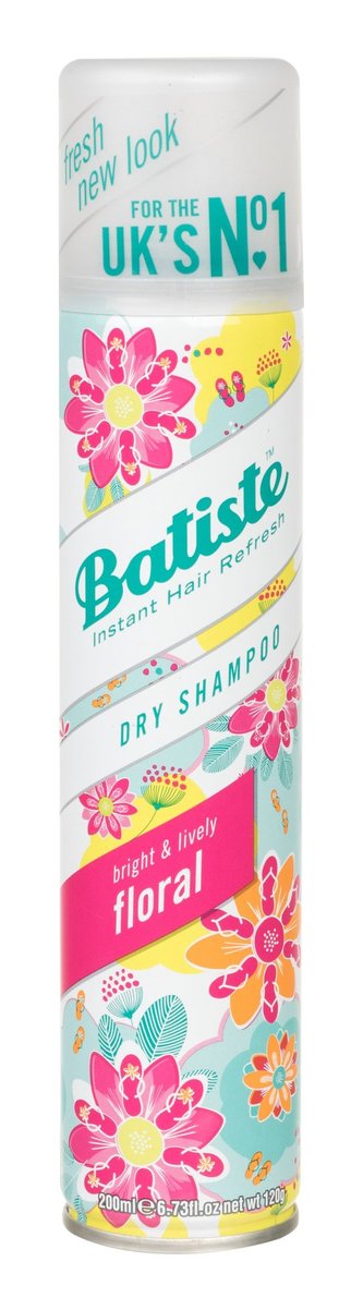 Batiste Suchý šampon na vlasy s hravou květinovou vůní Floral Esences (Dry Shampoo) 200 ml woman