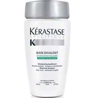 Kérastase Vyvažující šampon pro mastnou vlasovou pokožku a oslabené vlasy Bain Divalent (Balancing Shampoo Oily Roots - Sensitised Lenghts) Vyvažující šampon pro mastnou vlasovou pokožku a oslabené vlasy Bain Divalent (Balancing Shampoo Oily Roots - Sensi