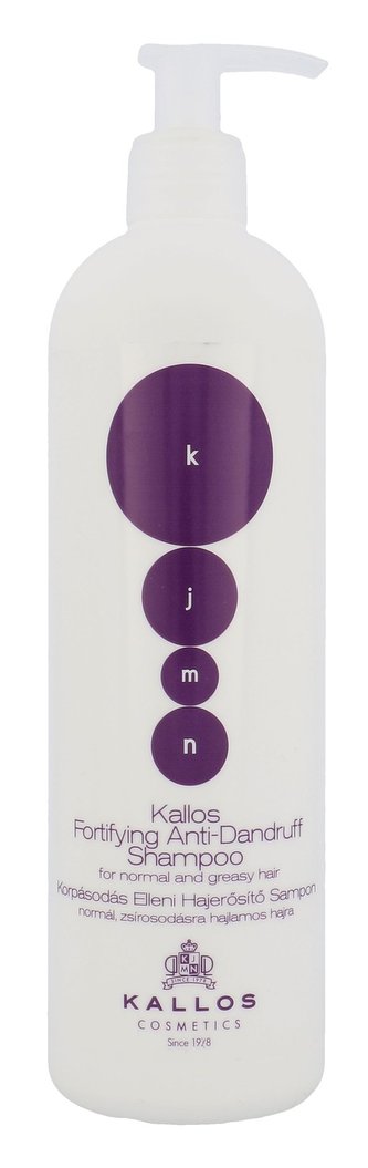 Kallos Posilující šampon proti lupům KJMN (Fortifying Anti-Dandruff Shampoo) Posilující šampon proti lupům KJMN (Fortifying Anti-Dandruff Shampoo) - Objem 500 ml woman