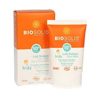 Biosolis Dětské opalovací mléko SPF 50 (Sun Milk Kids) 100 ml child