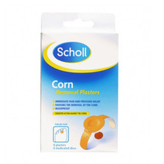 Scholl Náplast na odstranění kuřích ok (Corn Removal Plasters) 8 + 8 ks unisex