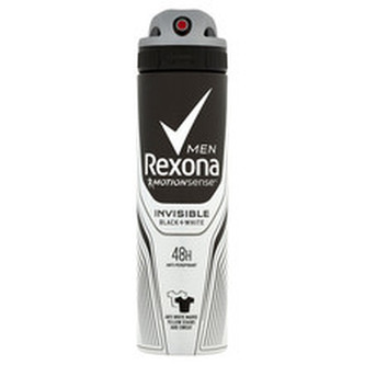 Rexona Antiperspirant ve spreji Men Motionsense Invisible Black+White 150 ml man