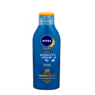 Nivea Osvěžující mléko na opalování Protect & Refresh OF 20 200 ml unisex