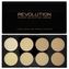 Revolution Ultra krycí paletka (Ultra Cover and Conceal) Ultra krycí paletka (Ultra Cover and Conceal) - Odstín Medium - Dark woman