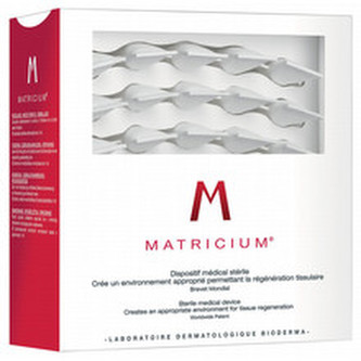 Bioderma Ampule pro regeneraci kožní tkáně pro poškozenou pokožku Matricium 30 x 1 ml unisex