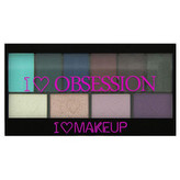 Makeup Revolution Paletka 10 očních stínů Divoká (Obsession Palette Wild Is The Wind) 17 g woman