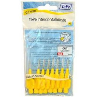 TePe Mezizubní kartáčky Normal 0,7 mm žlutý 8 ks unisex