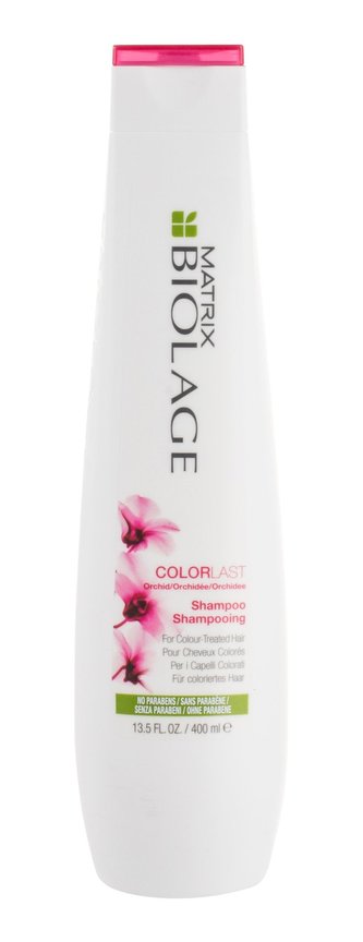 Matrix Šampon pro barvené vlasy (Colorlast Shampoo Orchid) Šampon pro barvené vlasy (Colorlast Shampoo Orchid) - Objem 400 ml woman