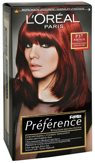L´Oréal Paris Barva na vlasy Féria Préférence Barva na vlasy Féria Préférence - Odstín P37 Budapest woman