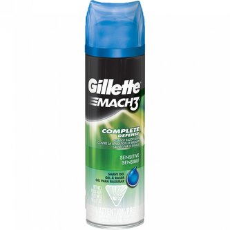 Gillette Gel na holení pro citlivou pleť Mach3 Pure And Sensitive (Gel) 200 ml man