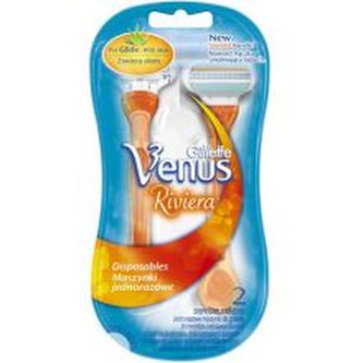 Gillette Jednorázová dámská holítka Venus Riviera 2 ks woman