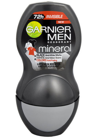 Garnier Minerální antiperspirant Invisible Roll-on pro muže 50 ml man