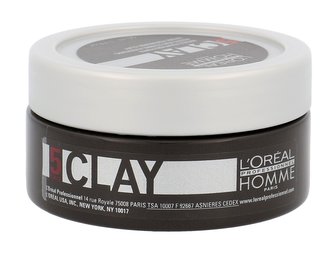 Loreal Professionnel Stylingová hlína pro muže Clay (Strong Hold Matt Clay) 50 ml man