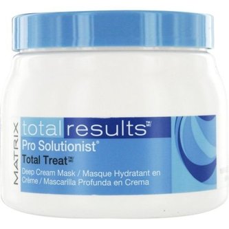 Matrix Maska pro poškozené vlasy Total Results Pro Solutionist (Total Treat Mask) 500 ml woman
