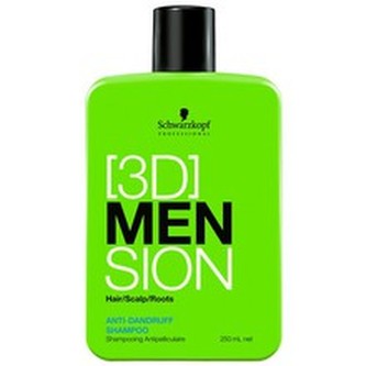 Schwarzkopf Professional Šampon proti lupům pro muže 3D (Anti-Dandruff Shampoo) Šampon proti lupům pro muže 3D (Anti-Dandruff Shampoo) - Objem 1000 ml man