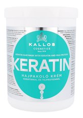 Kallos Regenerační maska na vlasy s keratinem a mléčnými proteiny (Keratin Hair Mask) Regenerační maska na vlasy s keratinem a mléčnými proteiny (Keratin Hair Mask) - Objem 1000 ml woman
