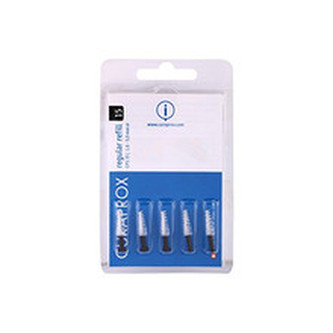 Curaprox Náhradní mezizubní kartáčky Regular CPS 15 - 5,0 mm Černé (Refill) 5 ks unisex