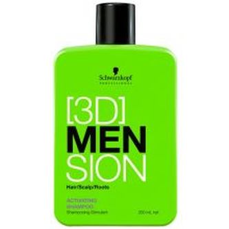 Schwarzkopf Professional Aktivační šampon pro muže 3D (Root Activator Shampoo) Aktivační šampon pro muže 3D (Root Activator Shampoo) - Objem 1000 ml man