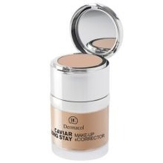 Dermacol Dlouhotrvající make-up s výtažky z kaviáru a zdokonalovací korektor (Caviar Long Stay Make-Up & Corrector) 30 ml Dlouhotrvající make-up s výtažky z kaviáru a zdokonalovací korektor (Caviar Long Stay Make-Up & Corrector) 30 ml - Odstín 2 Fair woma