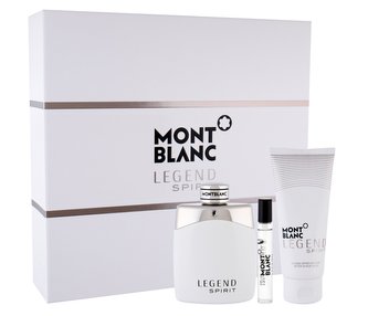 Mont Blanc Legend Spirit - EDT 100 ml + balzám po holení 100 ml + EDT 7,5 ml man