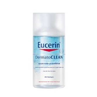 Eucerin DermatoCLEAN - Dvoufázový odličovač voděodolného očního make-upu 125 ml pro ženy