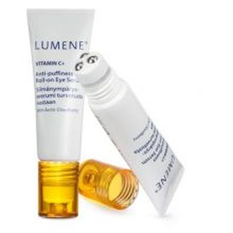 Lumene Vitamin C+ Antipuffiness Roll-on Eye Serum - Roll-on oční sérum proti otokům 10 ml pro ženy