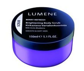 Lumene Berry Refresh Brightening Body Scrub - Rozjasňující tělový peeling 150 ml pro ženy