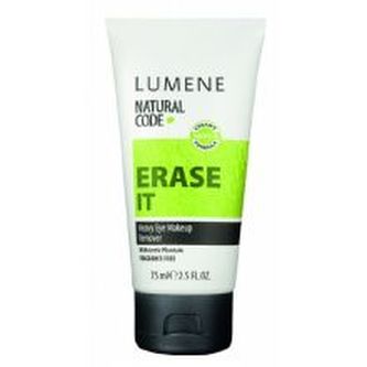 Lumene Natural Code Erase It Heavy Eye Make-up Remover - Odličovač očního make-upu 75 ml pro ženy