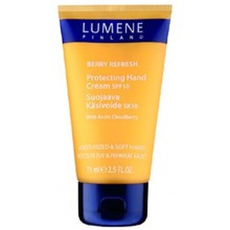 Lumene Berry Refresh Protecting Hand Cream SPF 10 - Ochranný krém na ruce 75 ml pro ženy