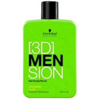 Schwarzkopf Professional 3D Grooming Fluid - Pečující vlasový fluid pro muže 250 ml pro muže