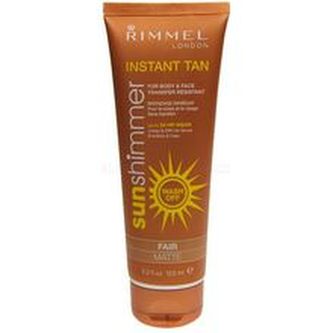 Rimmel SunShimmer Instant Tan - Samoopalovací krém 125 ml pro ženy