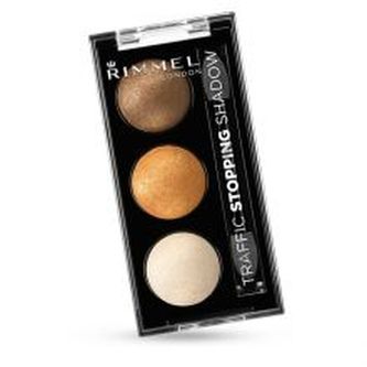 Rimmel Traffic Stopping Shadow - Trio oční stíny 2,4 g pro ženy
