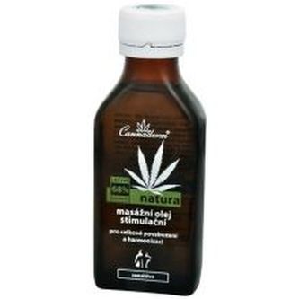 Cannaderm Natura - Masážní olej stimulační 100 ml unisex